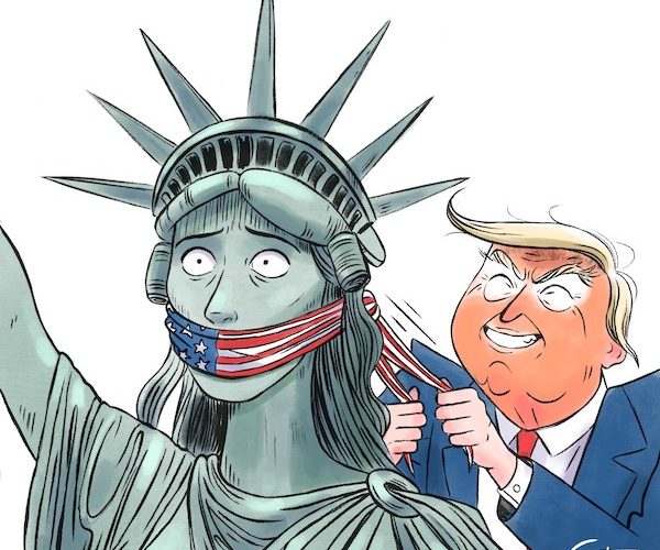Scapegoating Immigrants: Trump’s Full-Scale Assault on Our Civil Liberties and Democracy