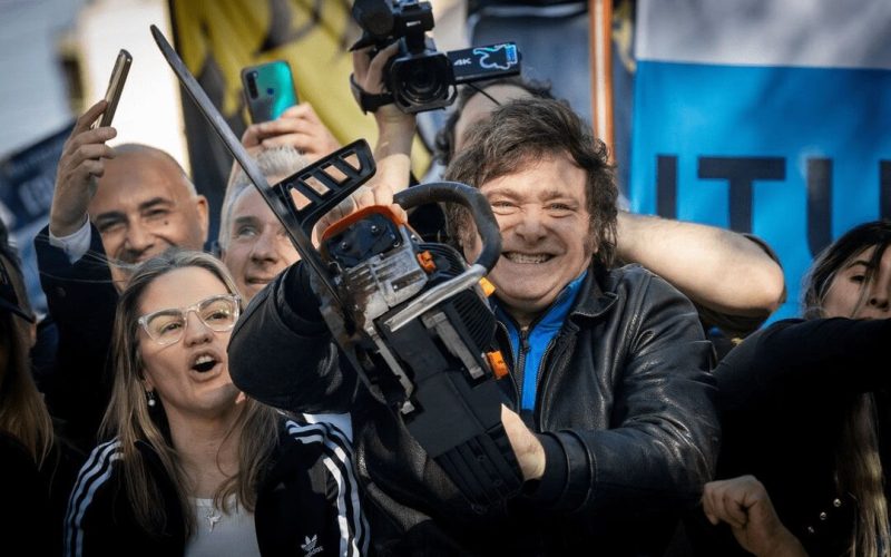 American Plight: Our Economy in Freefall as Trump Bails Out Argentina’s Chainsaw President