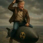 He promised shock and awe. Turns out he meant globally.